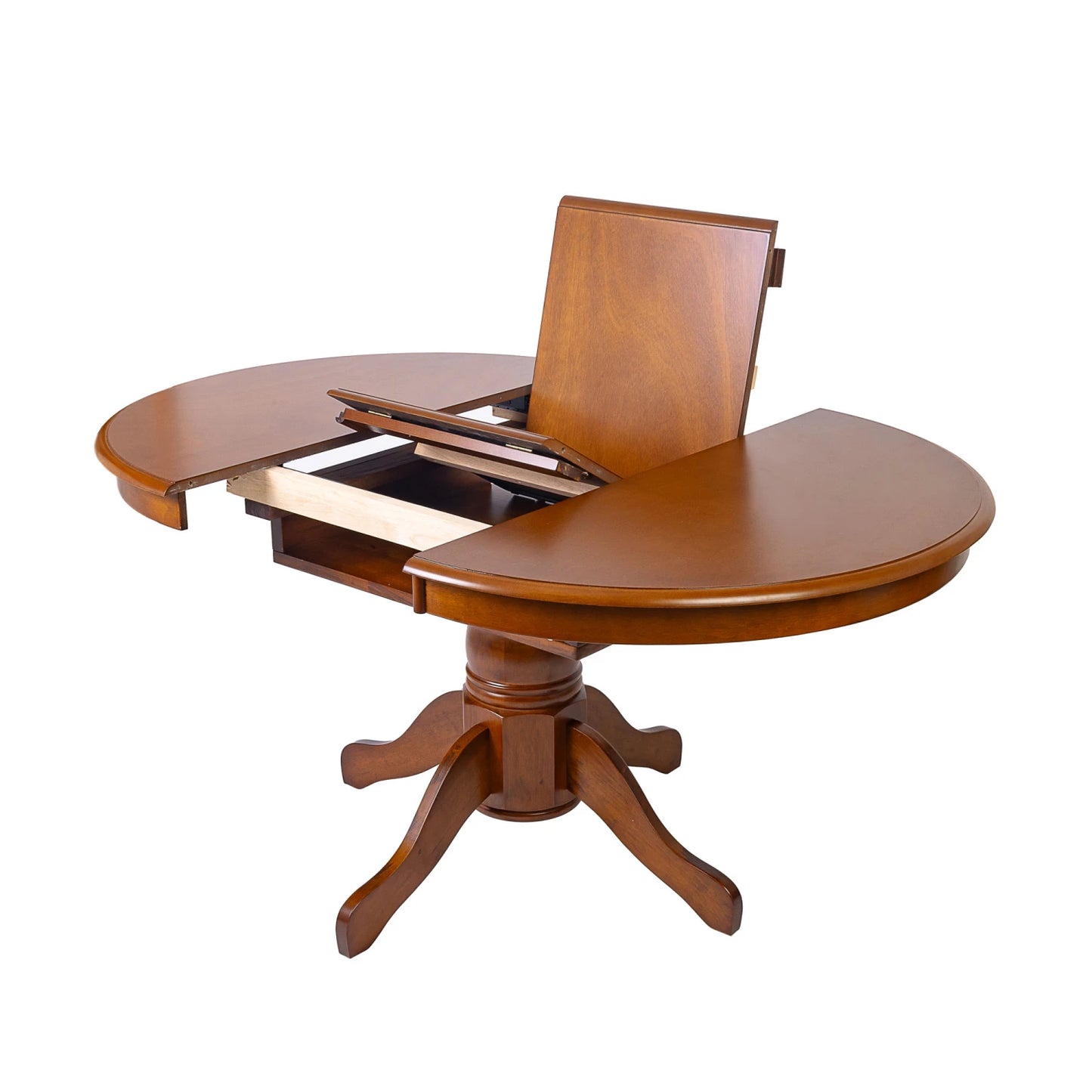 JUEGO DE COMEDOR 1+6 - MADERA MARRON HV