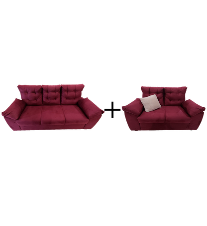 JUEGO DE LIVING MADRID 3+2 CUERPOS